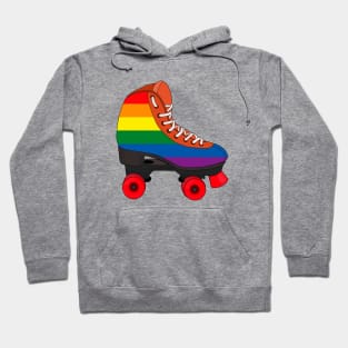 Roller Skating Rainbow Hoodie